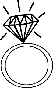 Engagement Ring Clipart 1 Chas De Casamento Semijoias