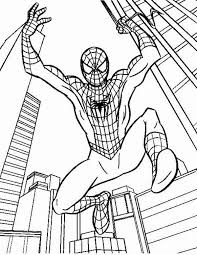 You can find here 26 free printable coloring pages of spiderman for adults and kids. Kids Hero Spiderman Coloring Page Coloring Sun
