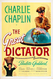 Check out this clip from our beloved leader. The Great Dictator Wikipedia
