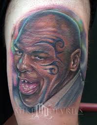 Mike Devries Tattoos Portrait Mike Tyson Tattoo In 2020 Weird Tattoos Mike Tyson Tattoo Portrait Tattoo