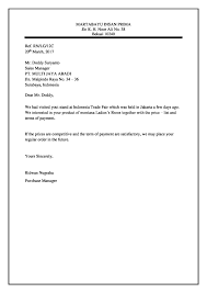 Saya akan memberikan contoh surat lamaran kerja yang baik dan benar. Contoh Surat Bisnis Modified Block Style Contoh Surat