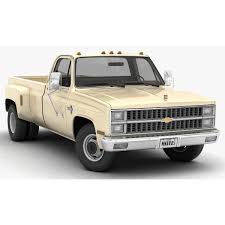 1981 Chevrolet C30 Silverado 3d Model Chevrolet Chevy Trucks Silverado
