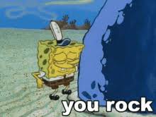 A page for describing memes: Spongebob Rock Bottom Gifs Tenor