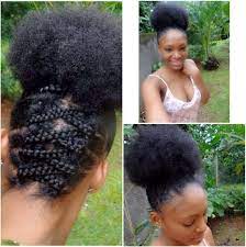 How To Personalize Your Afro Puff 2 Natural Hair Styles Afro Puff Hairstyles Hair Puff