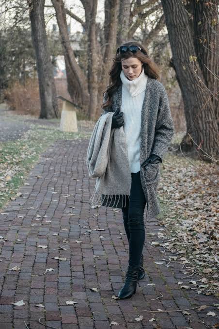 How to Style the Sweater Coat - Gretchen Reese