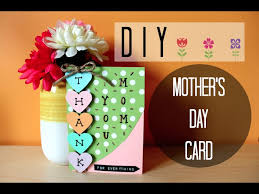 When you make something from scratch. Simple Cute Thank You Mother S Day Card