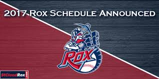 2017 Rox Schedule Announced St Cloud Rox St Cloud Rox