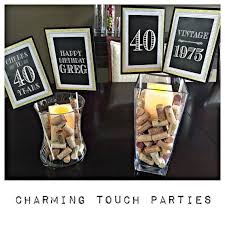 Pin On 40th Birthday Party