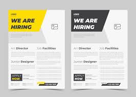 Find & download free graphic resources for job ad. We Are Hiring Flyer Design We Are Hiring Poster Template Job Vacancy Leaflet Flyer Template Design 2629071 Vector Art At Vecteezy