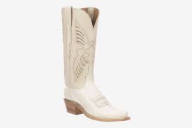 Vintage mens justin cowboy boots are black with white inlay, front and back. 10 Best Cowboy Boots For Women 2020 The Strategist