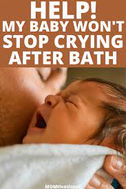 Your baby's first bath can be a time filled with smiles and laughter or tears and wails; Why Does My Baby Cry After A Bath 7 Steps To Stop A Meltdown Momtivational