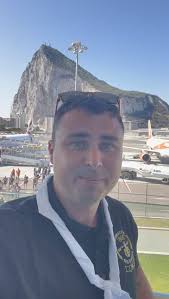 Explorer Leader Michael Sene at the airport ready to go!