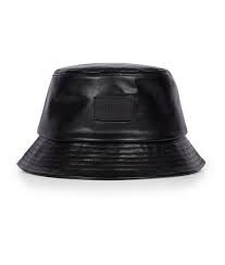 Black Leather Bucket Hat Leather Bucket Hat Hats For Men Black Leather