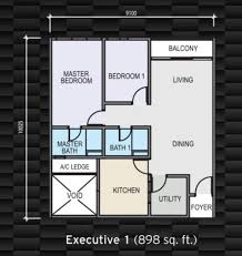 Sky garden residence projesinde 2 oda 1 salon ve 3 oda 1 salon konut tipleri bulunuyor. Sky Garden Residences For Sale In Setia Tropika Propsocial