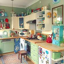 35 Design Vintage Kitchens Ideas Remodel Retro Home Decor Retro Home Chic Kitchen