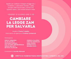 Legge contro la libertà di discriminazione. Se Non Ora Quando Libere Posts Facebook