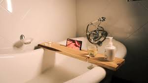 Black wood bathtub caddy or tray for bathroom organization this caddy will cause skin pruning. Bath Caddy Sa Home Facebook
