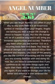 Angel Number 555 And It S Meaning Why You Are Seeing 555 Or 5 55when You See Angel Number 555 Often In Y In 2020 Angel Number Meanings Angel Numbers 555 Angel Numbers