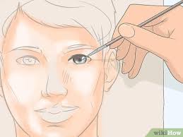 I always start by blocking in the darkest darks. Easy Ways To Paint A Face With Acrylics 12 Steps With Pictures