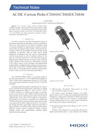 ACDC Current Probe CT6844CT6845CT6846