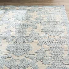 Bacourt Floral Ivory Light Blue Area Rug In 2020 Area Rugs Light Blue Rug Rugs