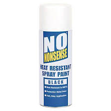 No Nonsense Heat Resistant Spray Paint Black 400ml Heat Resistant Spray Paint Heat Resistant Spray