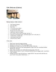 Pin on kek sarawak via www.pinterest.com. Kek Belacan