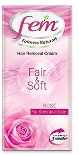 It is a total bummer. Buy Fem Fairness Naturals Fair And Soft Hair Removal Cream Rose For Sensitive Skin 25 G Online At Low Prices In India Amazon In