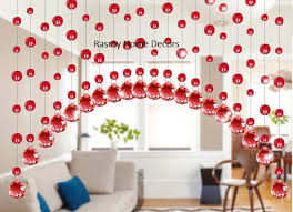 Sort by popularity sort by name sort by cost. Rasmy Home Decors Customized Crystal Beads Curtain Beaded Door Curtain Hanging Door Beads Beaded Wall Hanging Red Colour Rasmyhomedecors