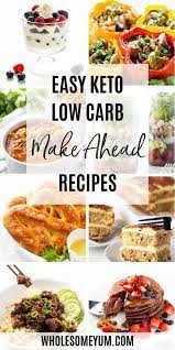 Easy Keto Low Carb Meal Prep Recipes Easy Low Carb Meal Prep Recipes Can Be Made In Advance Which Saves So Mu Low Carb Meal Prep Low Carb Meals Easy Recipes