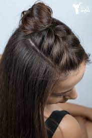 Easy Half Braid Hairstyle Tutorial Video Hairstyle Tutorial Cool Braid Hairstyles Braided Hairstyles Easy Half Braided Hairstyles