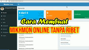 Cara Membuat Mikhmon Online Tanpa Ribet Dengan Tunnel My Id Youtube