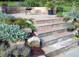 Garden Designers And Landscape Gardeners Glasgow Outdoor Paving Garden Steps Stone Landscaping