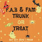 F.A.B & FAM TRUNK OR TREAT event image