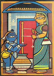 16 Earthly Beautiful Paintings By Jamini Roy Indian Art Paintings Bengali Art Madhubani Art