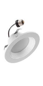 Browse the luxspace square, recessed products and find the product that you are looking for by using the compare option. Amazon Com Ostwin 6 Inch Square Led Recessed Downlight Baffle Trim Dimmable 12w 100w Replacement 1000 Lm 5000k Daylight Wet Rated Retrofit Installation Etl Listed Home Improvement