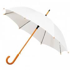 White Wedding Umbrella With Wooden Handle Umbrella Wedding Umbrella Stick Umbrella