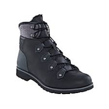 the north face w ballard boyfriend boot tnf black iron gate grey