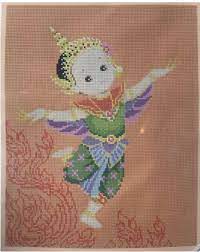 Mini thailand cross stitch pattern is a quick and cute project. For Sales Cross Stitch Kits Thailand Crafts Products Facebook