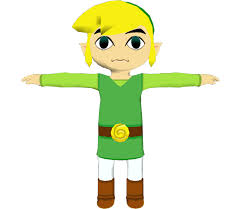 Gamecube The Legend Of Zelda The Wind Waker Link Wind Waker Legend Of Zelda 3d Character
