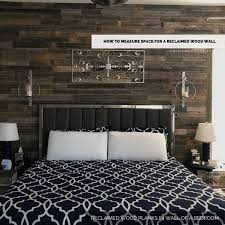 Bedroom paneling ideas bedrooms wood. How To Measure Space For A Reclaimed Wood Wall Rockin Wood Usa