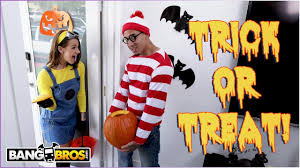 BANGBROS - Trick Or Treat, Smell Evelin Stones Feet. (I Bet You Would!)