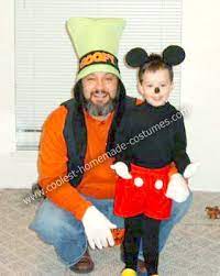 Coolest Homemade Goofy And Mickey Mouse Costumes Mickey Mouse Costume Goofy Costume Family Costumes Diy