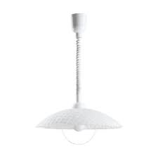 A pendant light which looks like the tube is breaking up and falling down. Rise And Fall Ceiling Lights Pull Down Lighting For Over Tables