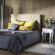 Entdecke rezepte, einrichtungsideen, stilinterpretationen und andere ideen zum ausprobieren. Testata Da Letto Imbottita In Lino L 160 Cm Maisons Du Monde