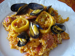 Risotto Aux Fruits De Mer Et Chorizo 1 2 3 4 Filles Aux Fourneaux