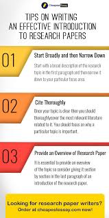 Tips On Writing An Effective Introduction To Research Papers Research Paper Paper Writing Service Writing Services