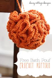 The magical pattern for a unicorn poncho designed by brilliant martha anderson will help you make your little fashion icon so happy! Bath Pouf Crochet Pattern Daisy Cottage Designs
