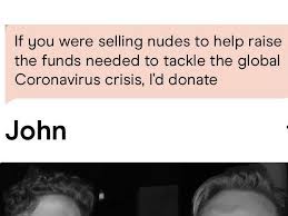 Or you're just in the mood to make somebody smile? Coronavirus Pick Up Lines Profiles Are Showing Up On Dating Apps