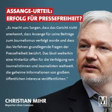 He is a producer and director, known for mediastan (2013), collateral murder (2010). Monitor Wir Sind Erleichtert Dass Grossbritannien Julian Assange Nicht An Die Usa Ausliefert Sagt Christian Mihr Der Geschaftsfuhrer Von Reporter Ohne Grenzen Nun Liege Es An Den Usa Die Anklage Juristisch